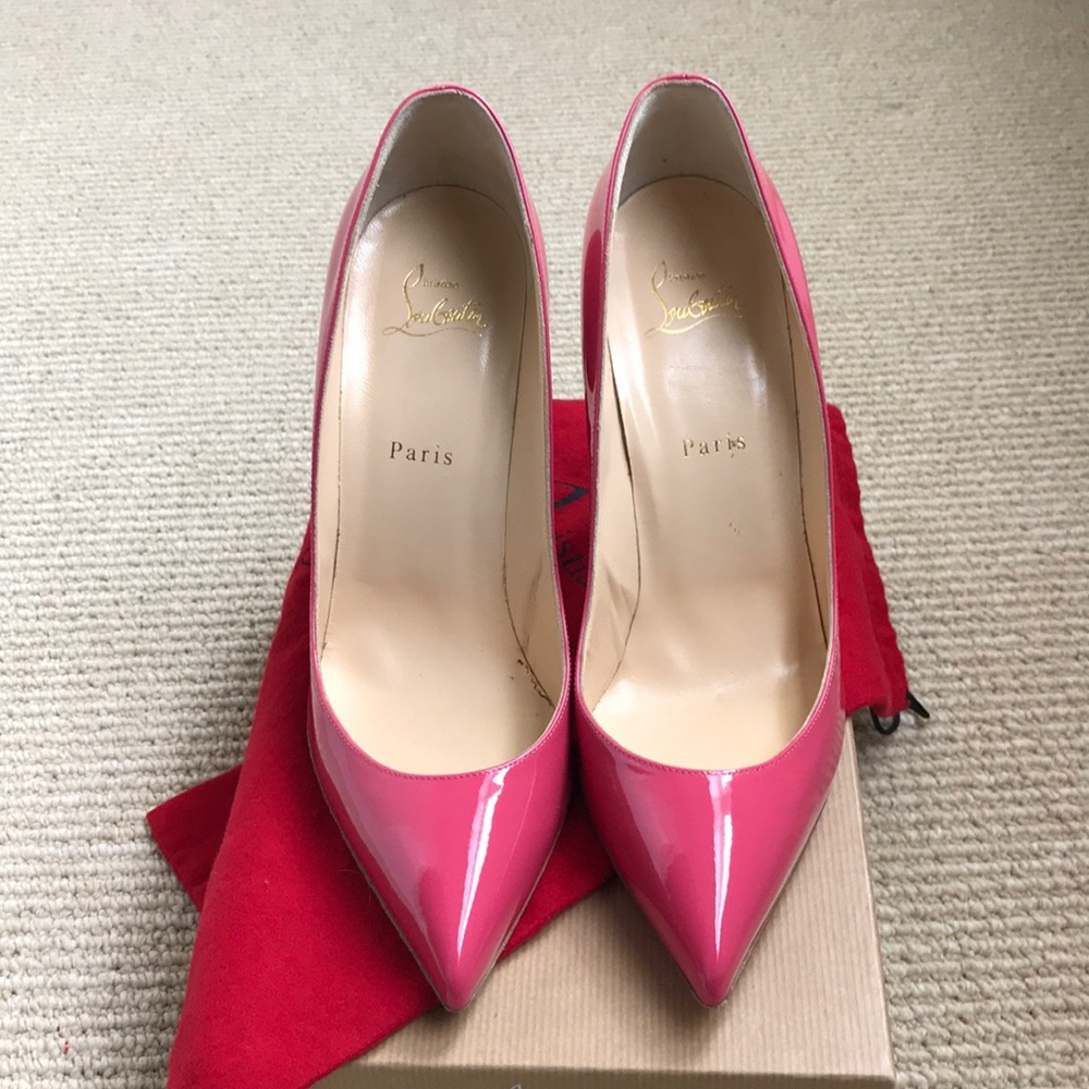 GORGEOUS pink Louboutins